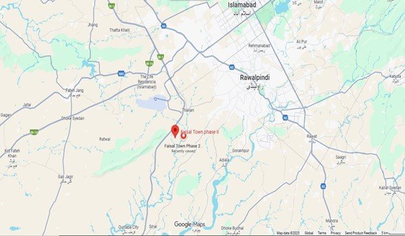 Faisal Town Phase 2 islamabad Location 