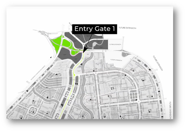 Faisal Town Phase 2 islamabad Location entry from gate 1