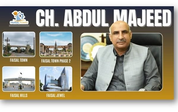 Chaudhary Abdul Majeed Owner of Faisal Town Group