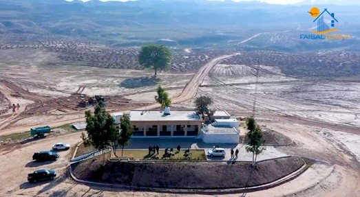 Faisal Town Phase 2 drone view