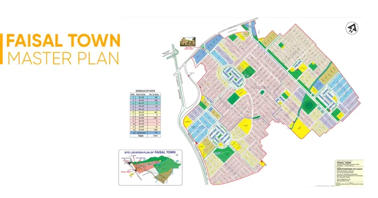 Faisal Town Islamabad master plan