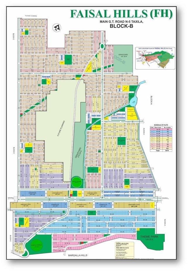 Faisal Hills Block B master plan