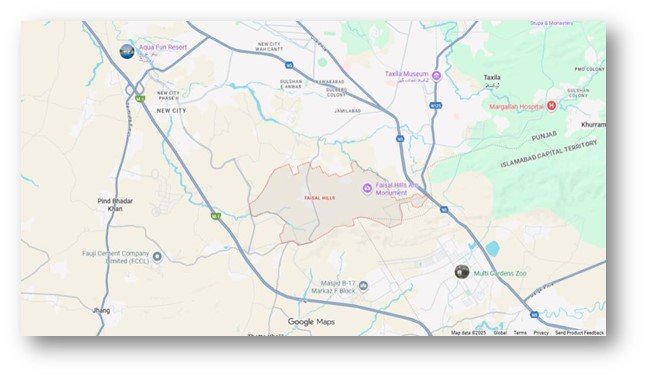 Faisal Hills Location