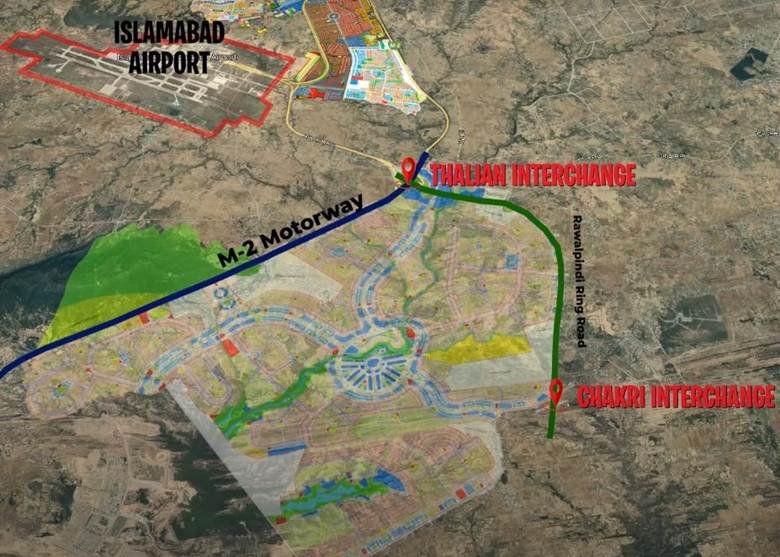 Faisal Town Phase 2 General Block master plan