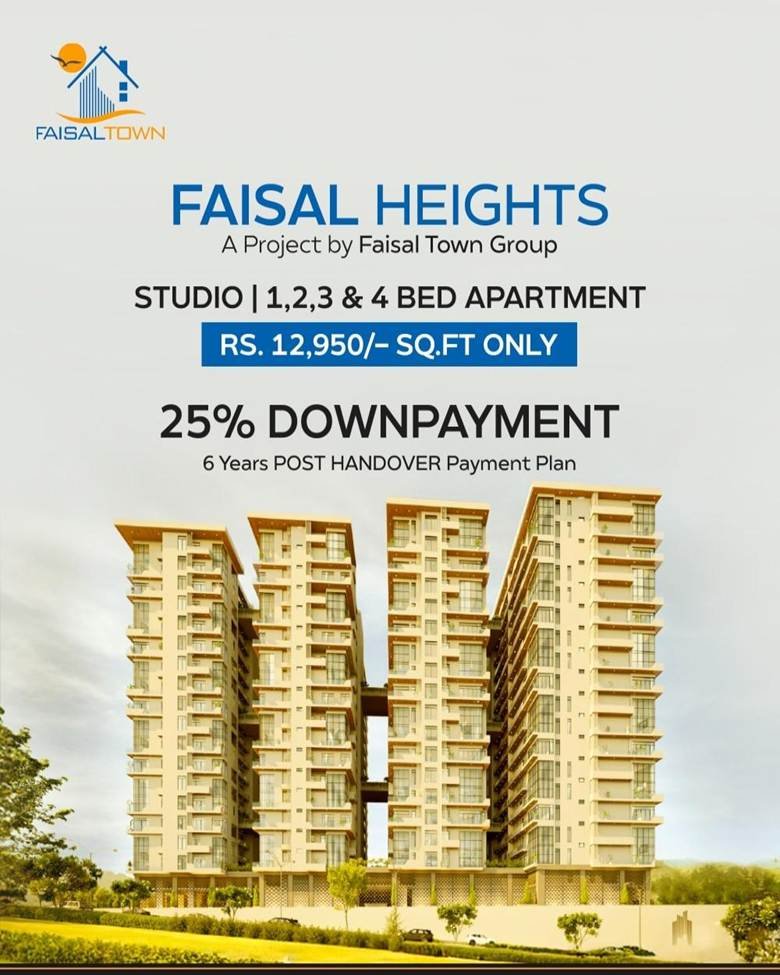 Faisal Heights 25% down payment