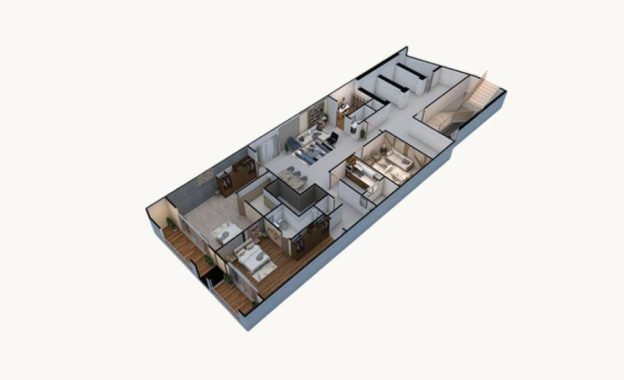 Faisal Jewel Penthouse layout plan