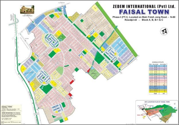 Faisal Town Islamabad Master Plan